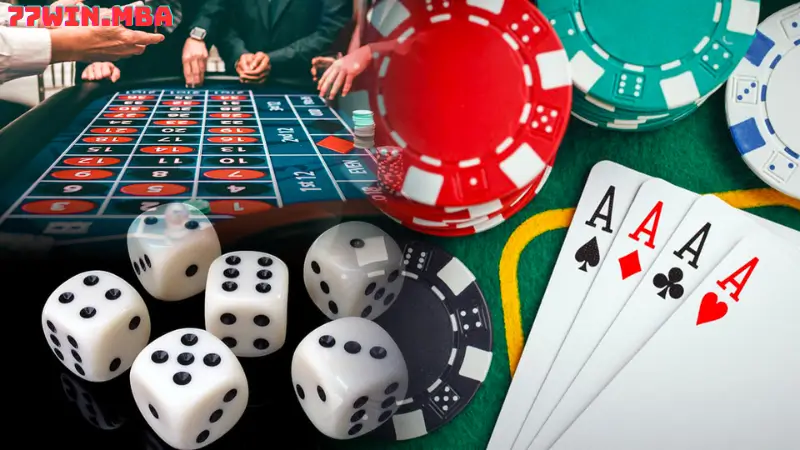 Các trò chơi casino đa dạng tại 77win